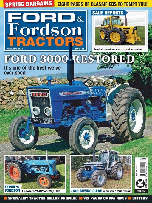 Cover image for Ford and Fordson Tractors